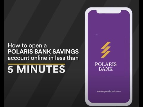 How To Open Polaris Bank Account Online